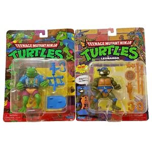 GENGHIS FROG & LEONARDO Teenage Mutant Ninja Turtles Figures‎